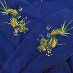 1960s Vietnam Souvenir Jacket (Vietnamese style) 1965. Blue...