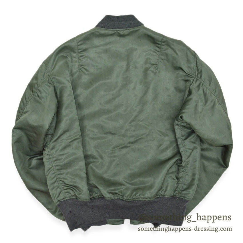 1970's USAF L-2B FLIGHT JACKET ALPHA INDUSTRIES, INC. ... MEDIUM