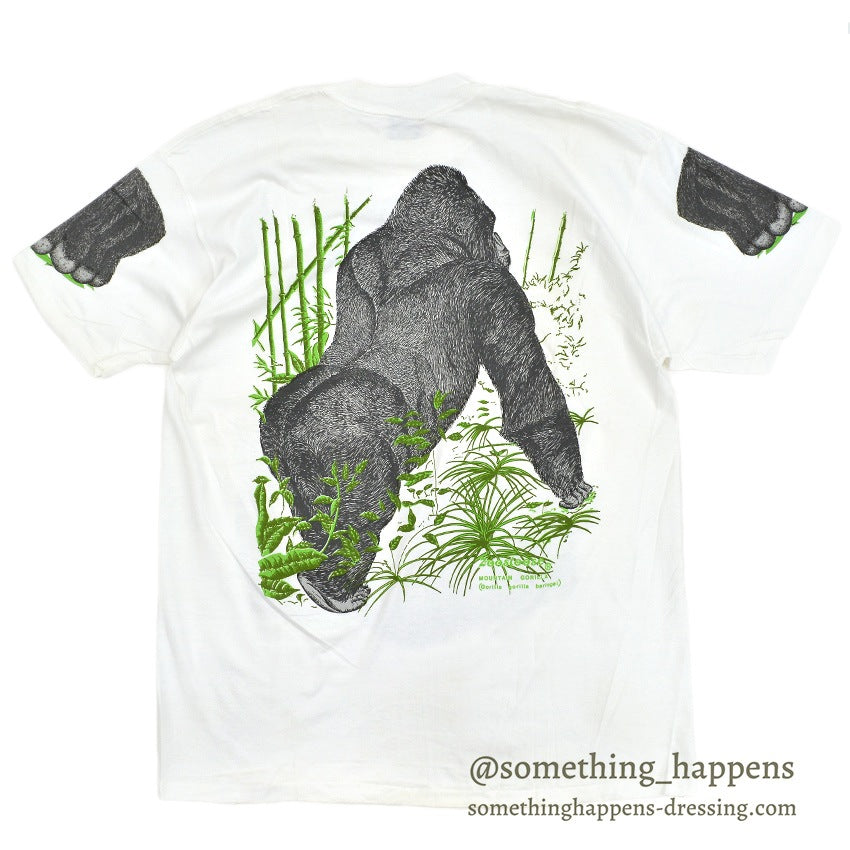1990's DEADSTOCK ONEITA ZOOSLOOSE ゴリラ T-SHIRT ... XL