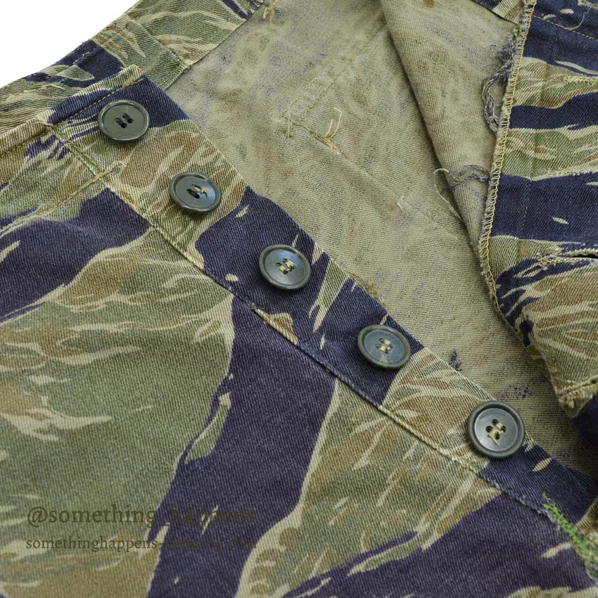 1960's~ VIETNAM TIGER STRIPE PANTS...