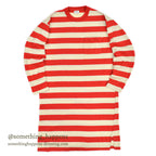 1970's TOWNCRAFT BORDER L/S POCKET T-SHIRT LONG ... L