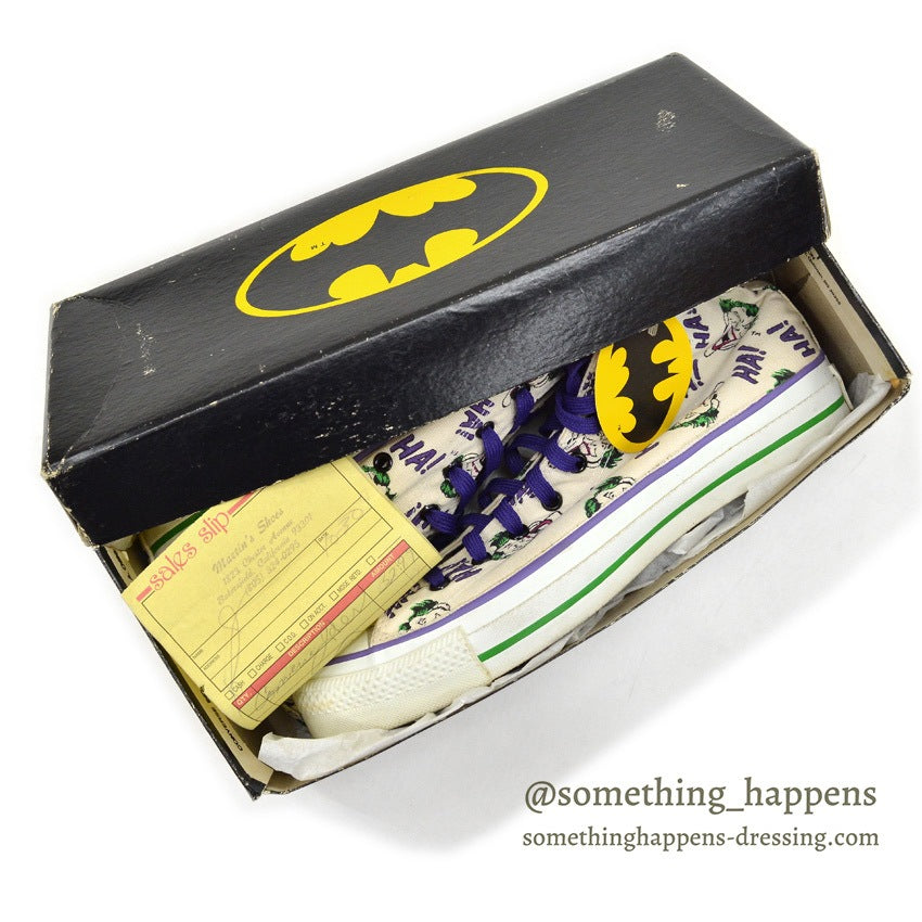 1980's CONVERSE JOKER COLLECTION CANVAS HI-CUT WITH BOX... 9