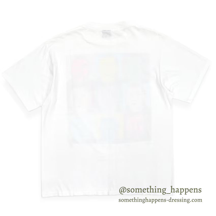 1990's CHANGES CURLY Andy Warhol PRINT T-SHIRT ... XL