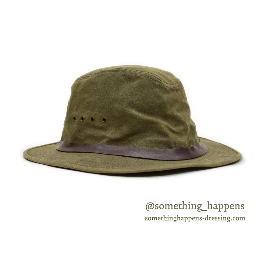 OLD FILSON TIN CLOTH PACKER HAT...XL