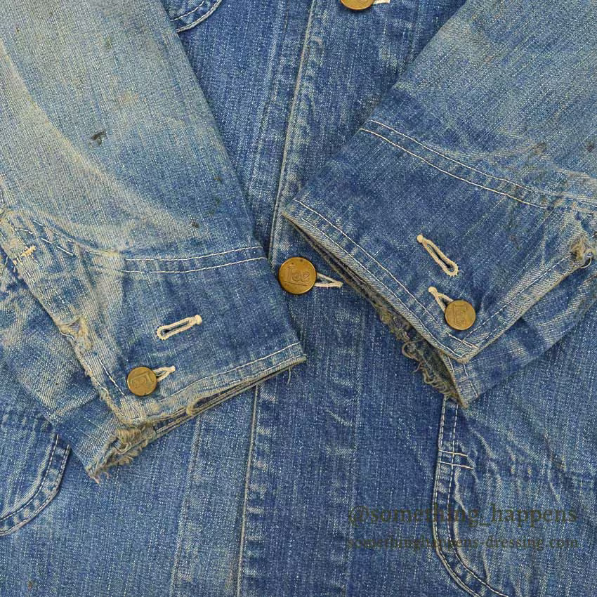 1940's WW2 Lee S91-J DENIM COVERALL... 38