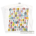 1990's ONEITA DALMATIANS Andy Warhol PRINT T-SHIRT... XL
