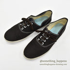 〜1980's OLD BLACK COTTON SNEAKER 1 ...