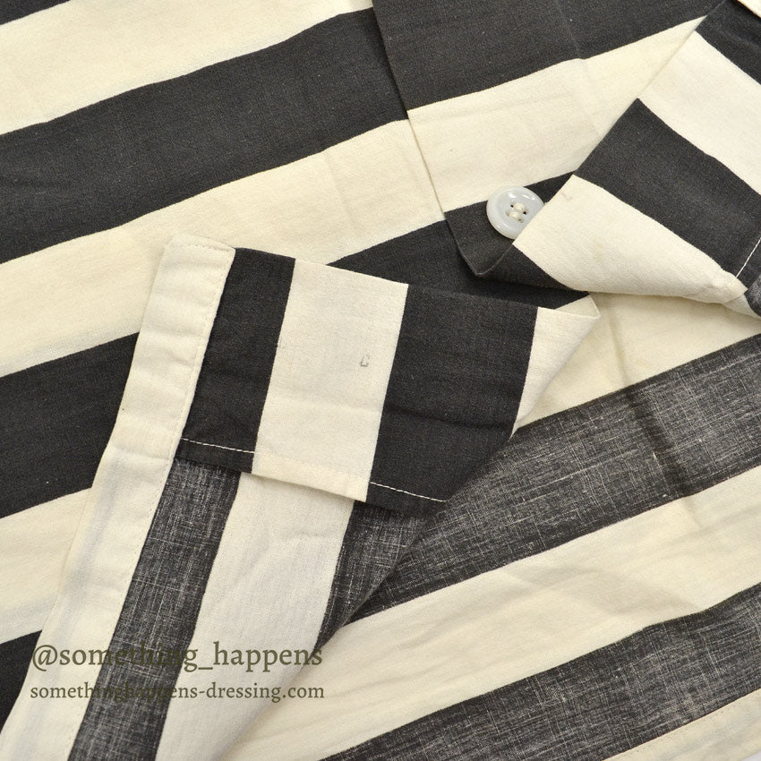 1950's VARSITY JAIL BIRDS STRIPES COSTUME SHIRT...L