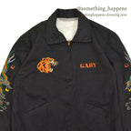 1960s Vietnam Souvenir Jacket (Vietnamese style) 68-69 Dragon Tiger Named...