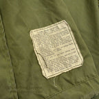 1970's USARMY M-65 PARKA, EXTREME COLD WEATHER STENCIL ON THE BACK... MR