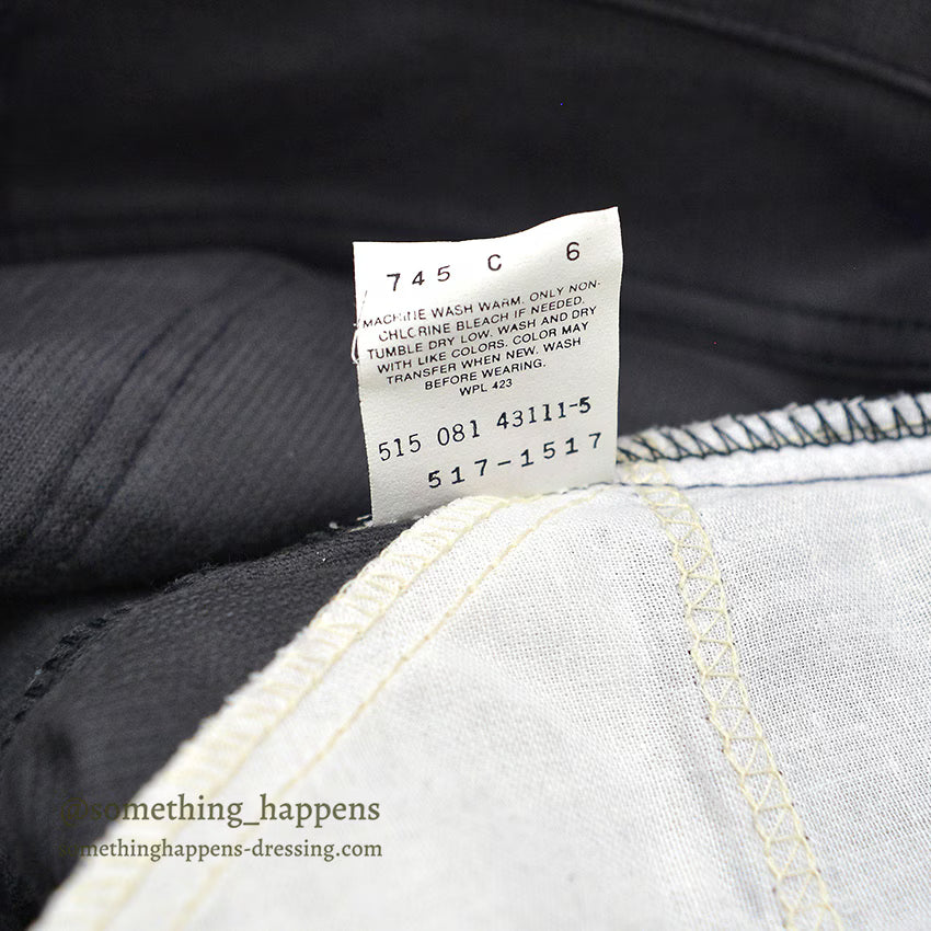 1990's DEADSTOCK Levi's 517 BOOT CUT CORDUROY PANTS... W34/L34