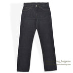 1980's Levi's 509 BLACK DENIM PANTS...W31/L34