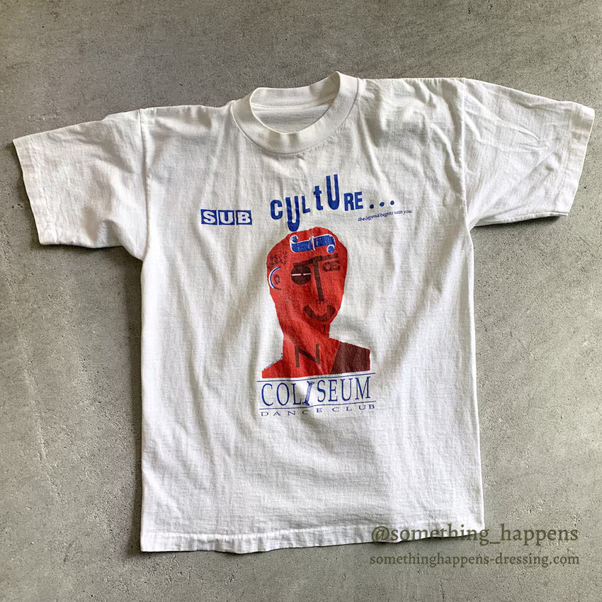 1980's~ SUB CULTURE DANCE CLUB ART PRINT T-SHIRT ...