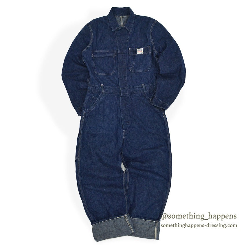 1950's HERCULES NATION-ALLS DENIM WORK COVERALL...