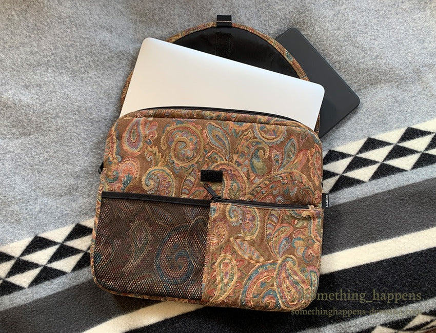 LLBEAN PAISLEY LAPTOP CASE...
