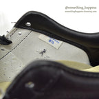1980's DEADSTOCK CONVERSE ALLSTAR OFFICIAL PRO OX BLACK LEATHER... 81/2