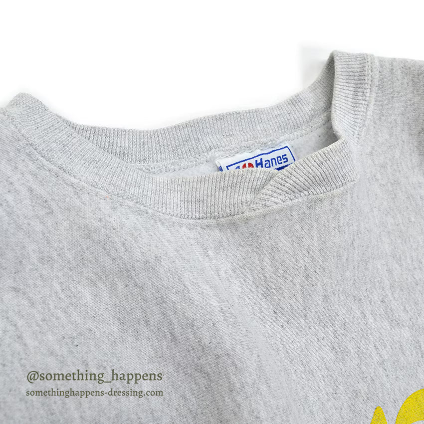 1980's~ HANES THE APPLE COLLECTION SWEAT SHIRT TYPE REVERSE WEAVE ... L