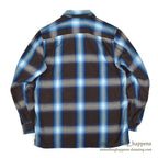 1960's DONEGAL OMBRE CHECK SHIRT...S