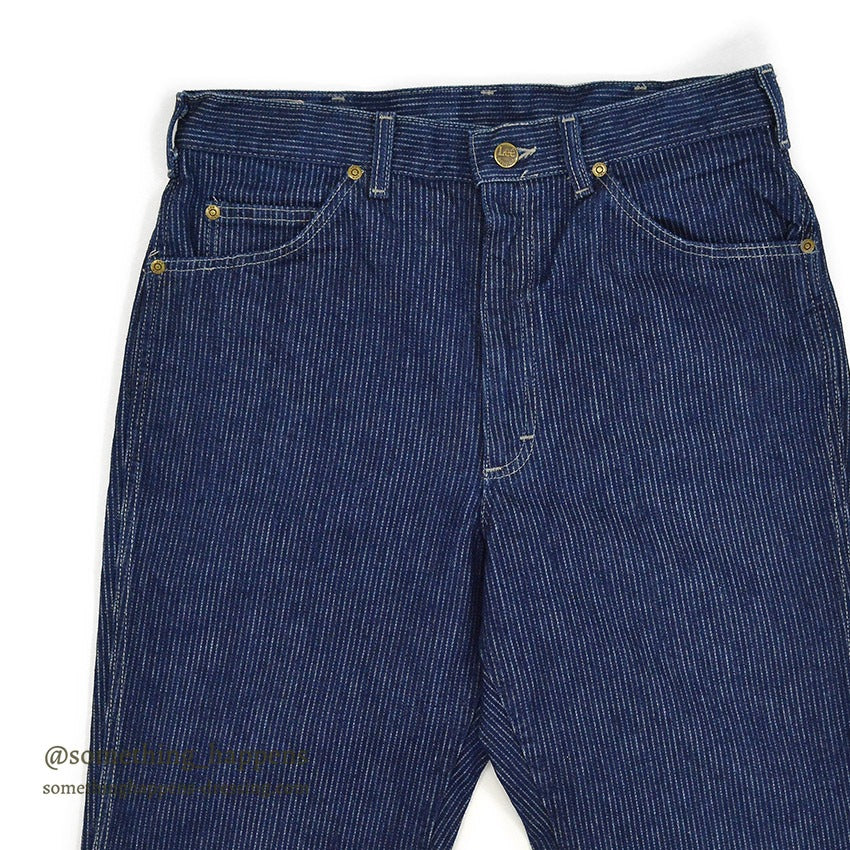 1980's Lee 200 STRIPE DENIM PANTS...W34/L32