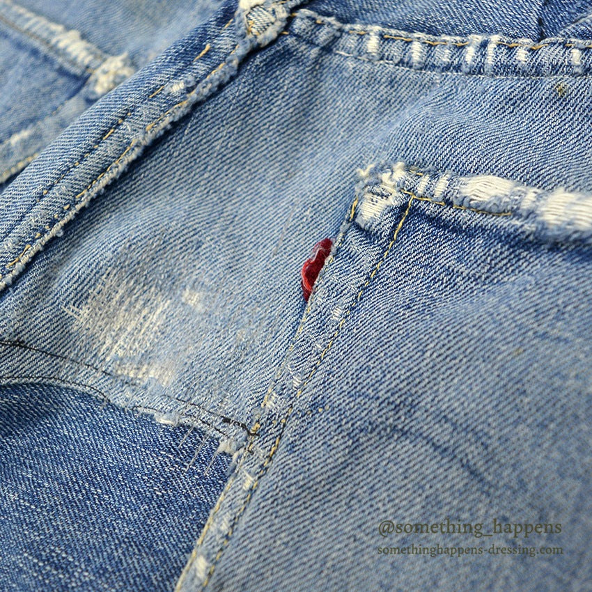 1950's LEVI'S 501XX PATCHWORK... W32/L30
