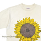 1990's ALL SPORT SUN FLOWER T-SHIRT...XL
