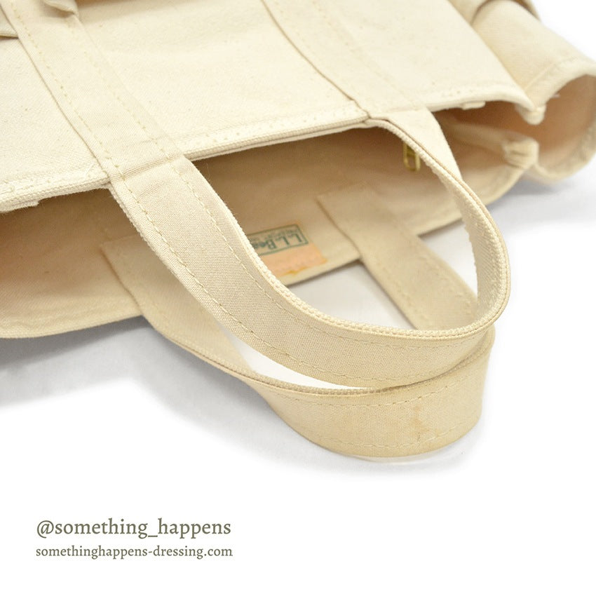 1980's LLBEAN CANVAS GARDEN TOTE MINT...