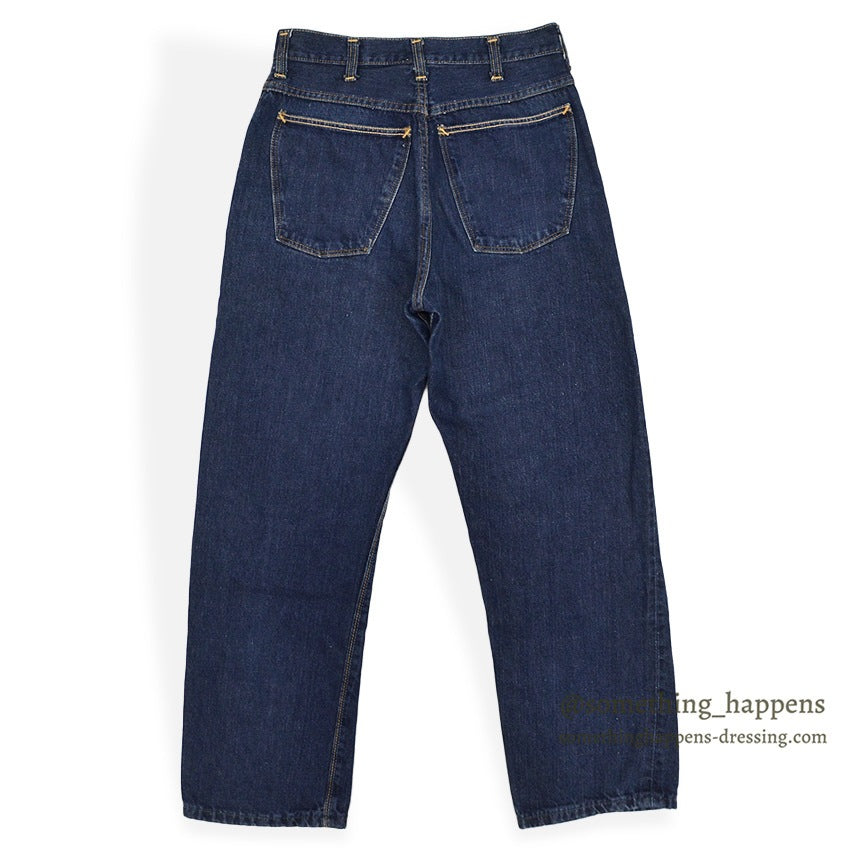 1950's MONTGOMERY WARD 101 DENIM PANTS DARK ... W29/L28
