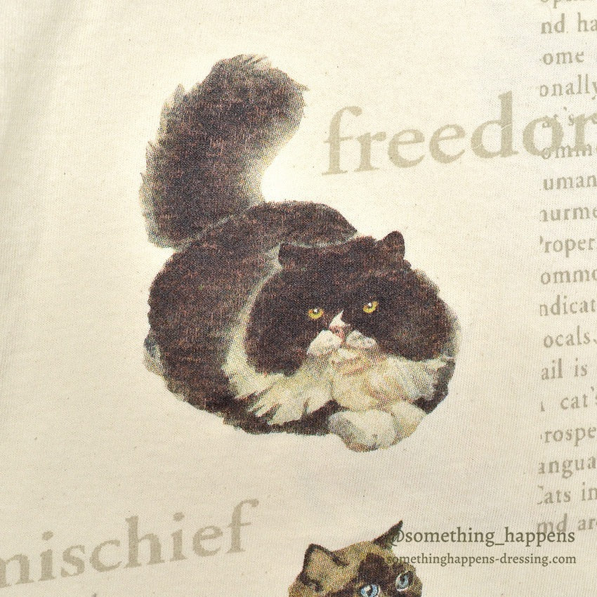 1990's REL-E-VANT PRODUCTS CAT PRINT T-SHIRT ... XX-LARGE