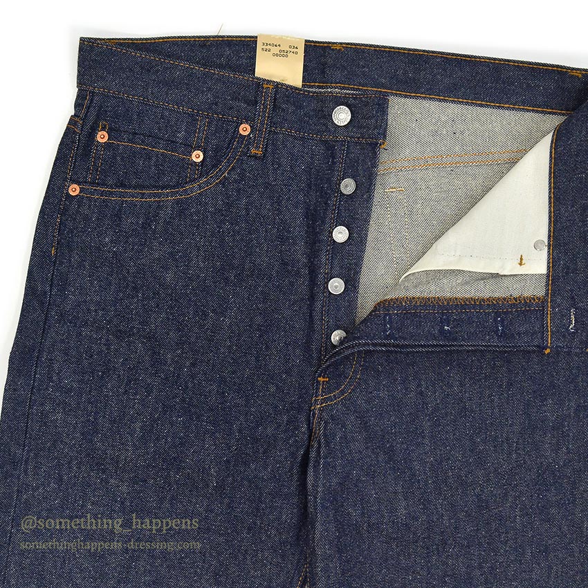 1990's DEADSTOCK Levi's 501 DENIM PANTS Made in USA... W34/L33