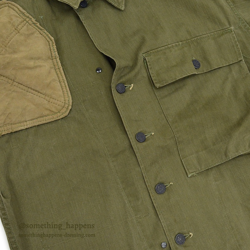 1940's U.S.ARMY M-43 HBT MODIFIED SHOOTING JACKET ... 34R