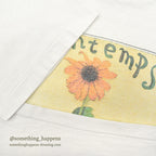 1990's EXPRESS SUN FLOWER ART T-SHIRT ...