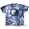 1990's ONEITA YIN YANG TIE DYE ART T-SHIRT... XL