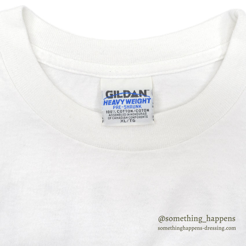 1990's~ GILDAN GO FISH CO. LTD. BASS PRINT T-SHIRT ... XL