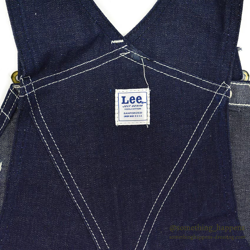 1970's DEADSTOCK Lee JELT DENIM OVERALL... W38/L29