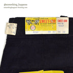 1960's DEADSTOCK SWEET-ORR CORDUROY WORK PANTS... W36/L32