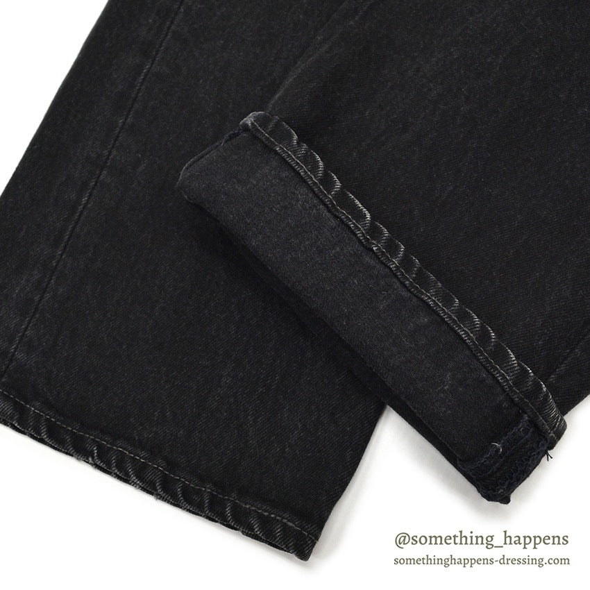 1990's Levi's 501 BLACK DENIM PANTS... W36 L30