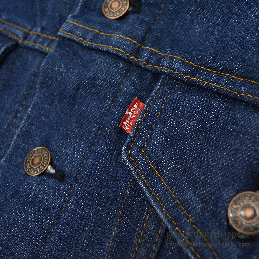 1970's Levi's 70505-0317 small-e DENIM JACKET BLANKET... 46
