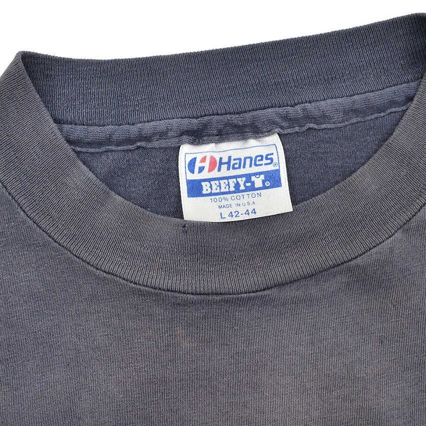 1980's HANES HARLEY-DAVIDSON FADED BLACK T-SHIRT ... L