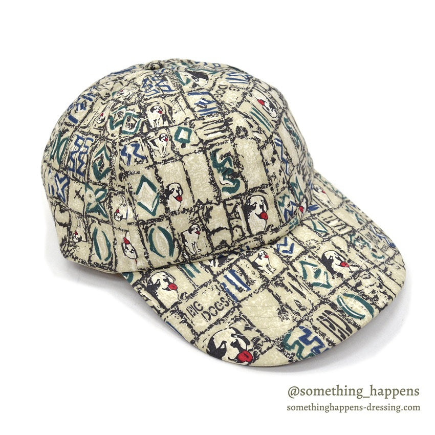 1990's BIG DOGS ALL OVER PRINT CAP...