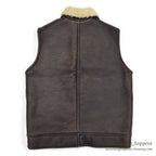 1970's~ THE SHEEP SHACK MOUTON SHEARLING VEST...