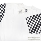 1990's DEADSTOCK LA CHECKER BOARD T-SHIRT... LARGE