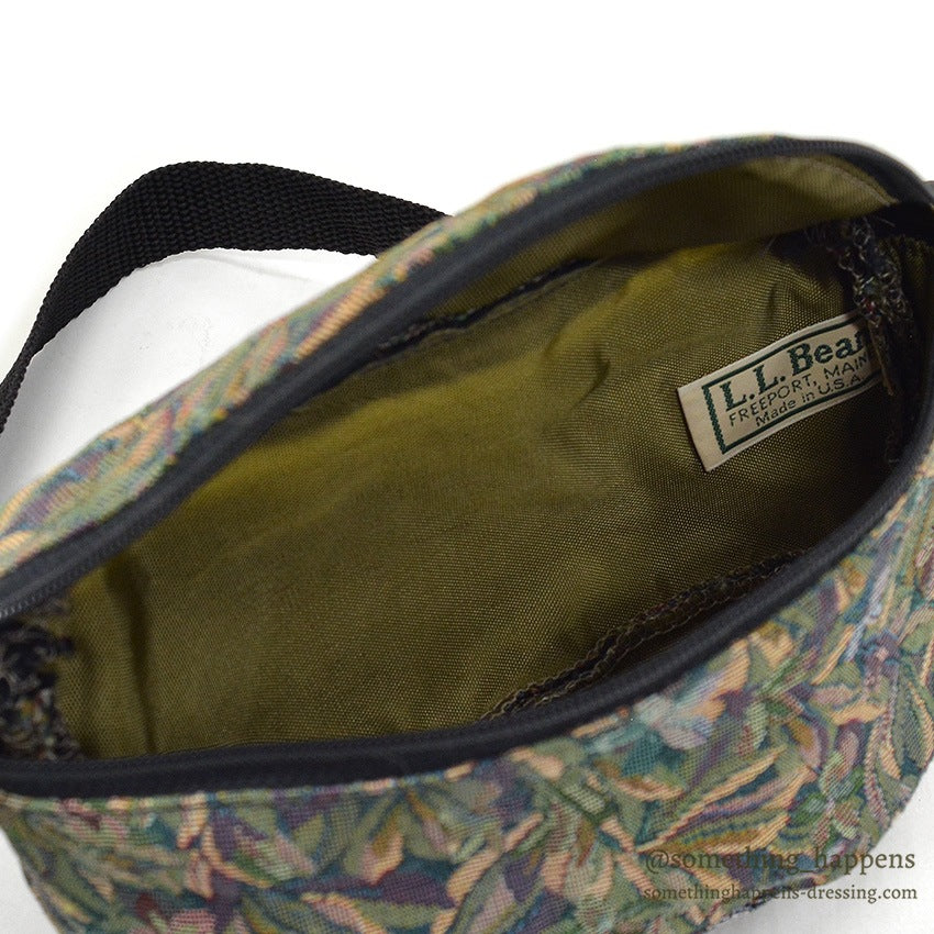 ~1990s DEADSTOCK LL Bean Gobelin Tapestry FANNY PACK...