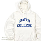 1980's CHAMPION SMITH COLLEGE REVERSE WEAVE SWEAT PARKA MINT ... XL