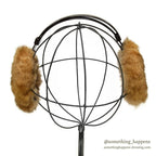 1990's DEADSTOCK BICK USA SHEEPSKIN SHEARLING EAR MUFF...