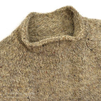 ABERCROMBIE & FITCH RED CROSS WOOL SWEATER LIGHT BROWN ... XL
