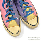 1980's CONVERSE ALL STAR CRAZY PATTERN HI...8