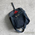 ~1940's AMERICAN RED CROSS DENIM SHOULDER DITTY BAG...