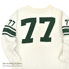 1960's FOOTBALL 77 COTTON SWEAT SHIRT ...