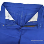 1980's DEADSTOCK Levi's 505-2818 BLUE COTTON TWILL PANTS... W31/L34