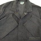1950's VOISINEL GARMENT COMPANY BLACK COVERT COVERALL ... 40